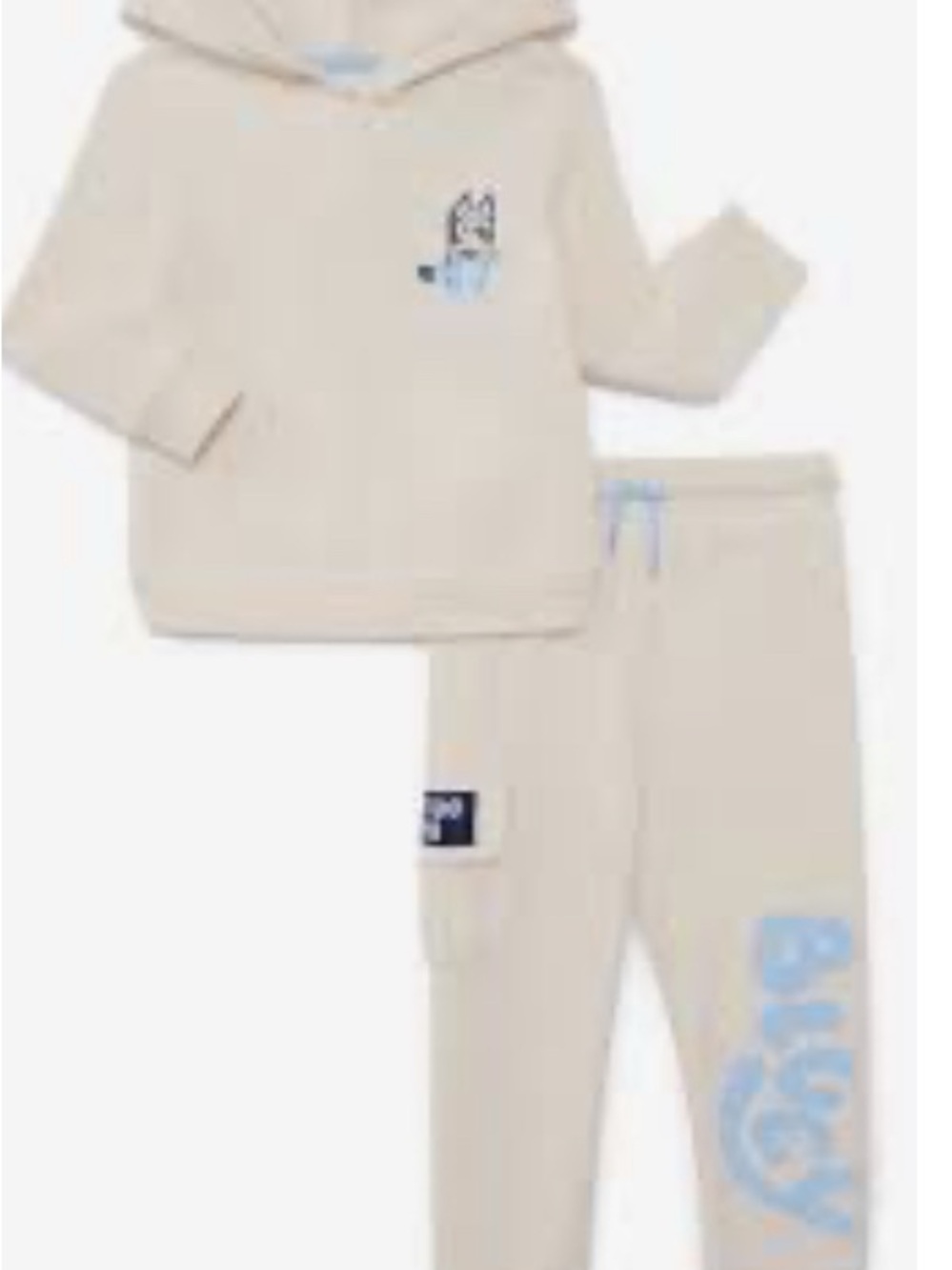 Bluey New Unisex 4T Toddler Graphic Sweat Suit Hoodie Jogger Set